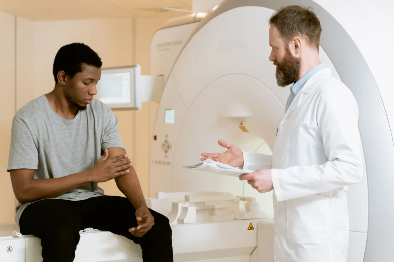 Doctor explaining care to a patient